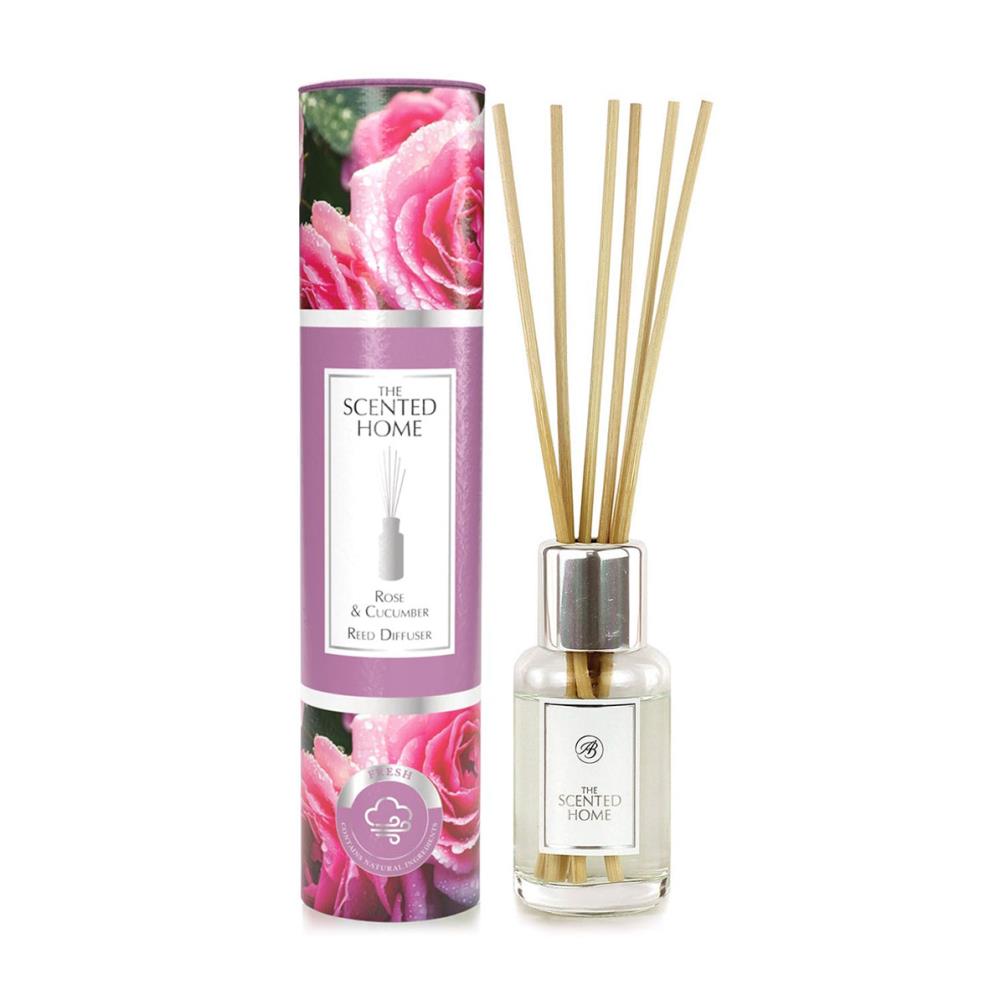 Ashleigh & Burwood Rose & Cucumber Scented Home Reed Diffuser £14.36